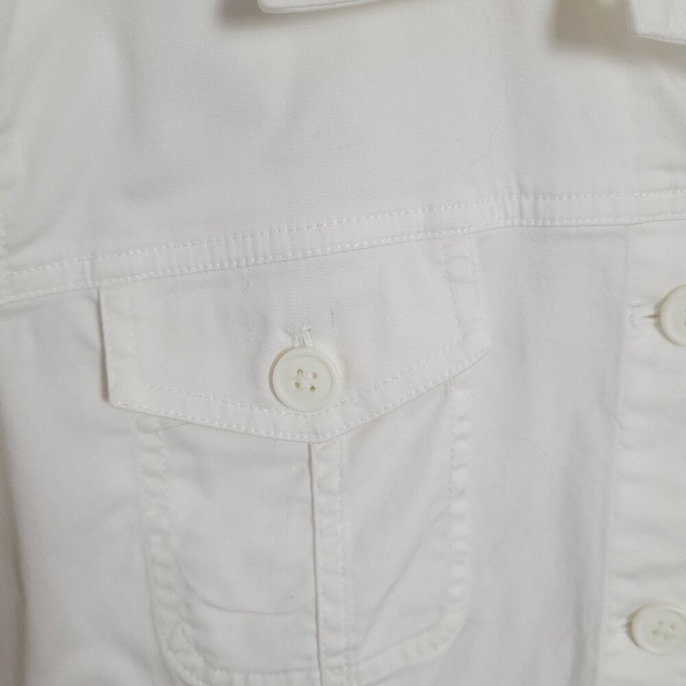 Coldwater Creek Blazer Lightweight Large Petite LP BOHO Casual Chic Coastal EUC - Picture 7 of 11